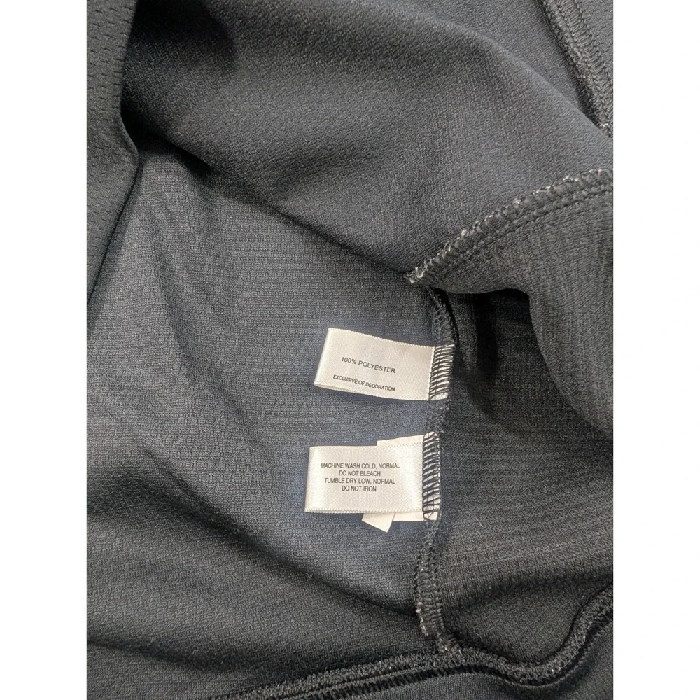 Cutter & Buck Mens XL Las‎ Vegas Raiders Black Performance Drytec Quarter Zip